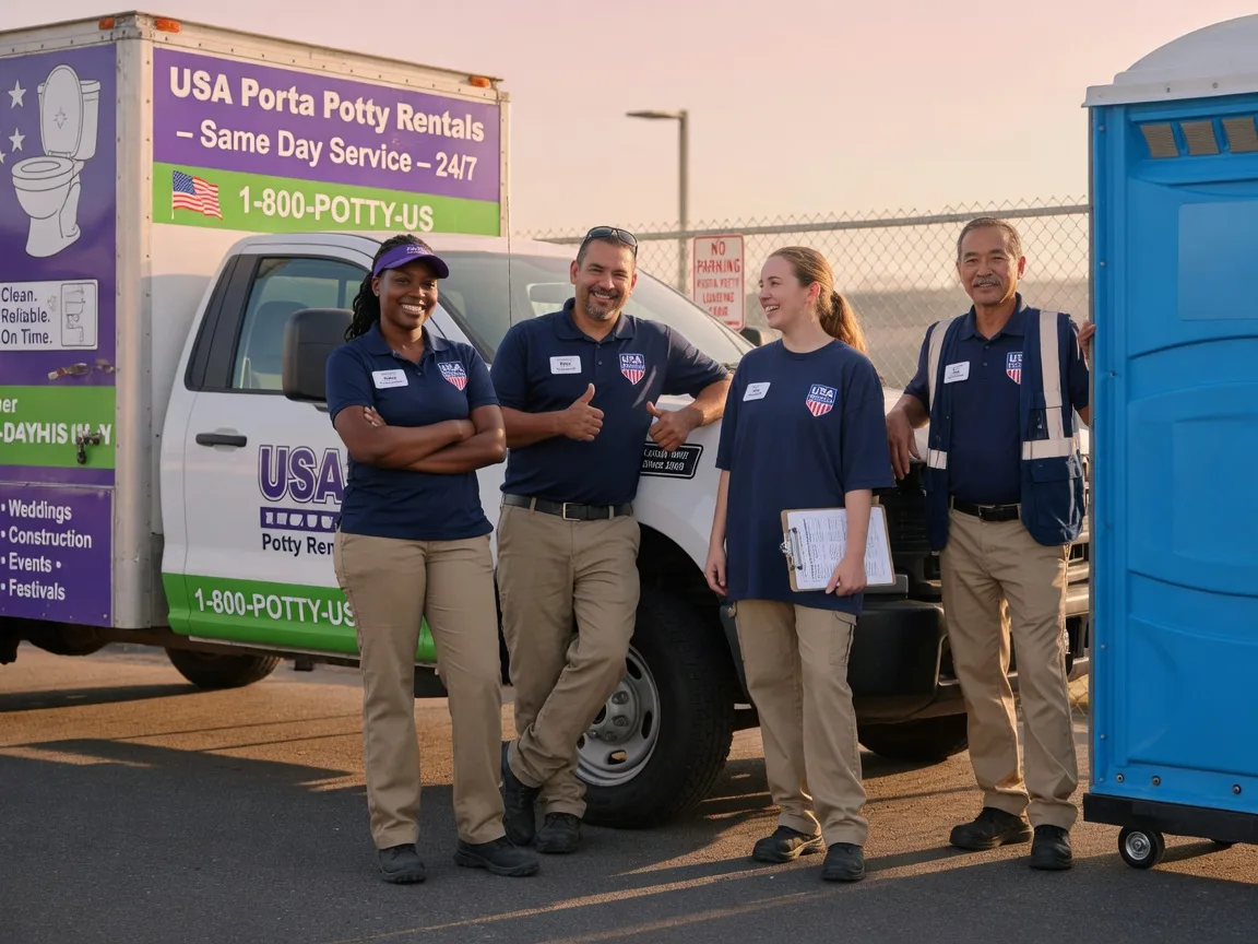 Porta Potty Rental company in Conway, AR